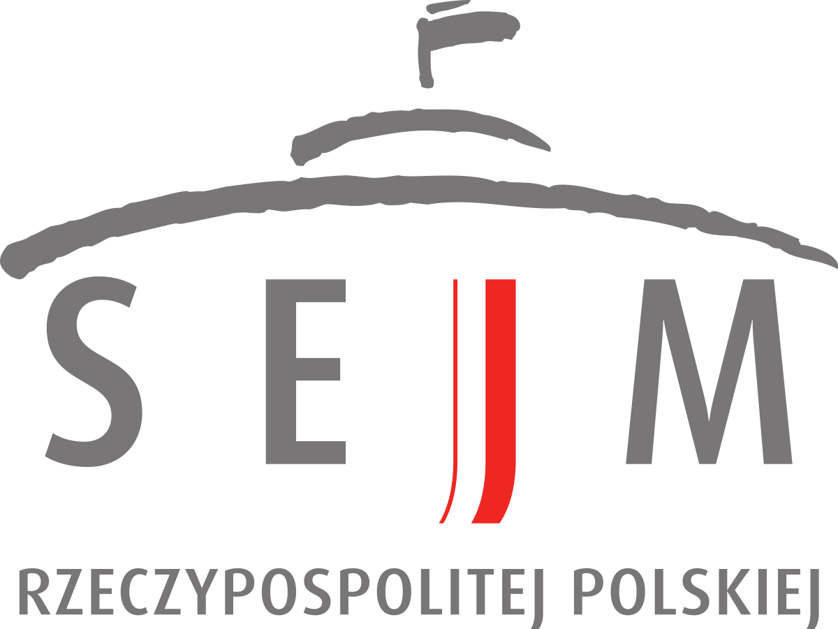 Sejm RP logo and wordmark.svg